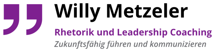Willy Metzeler – Rhetorik & Leadership
